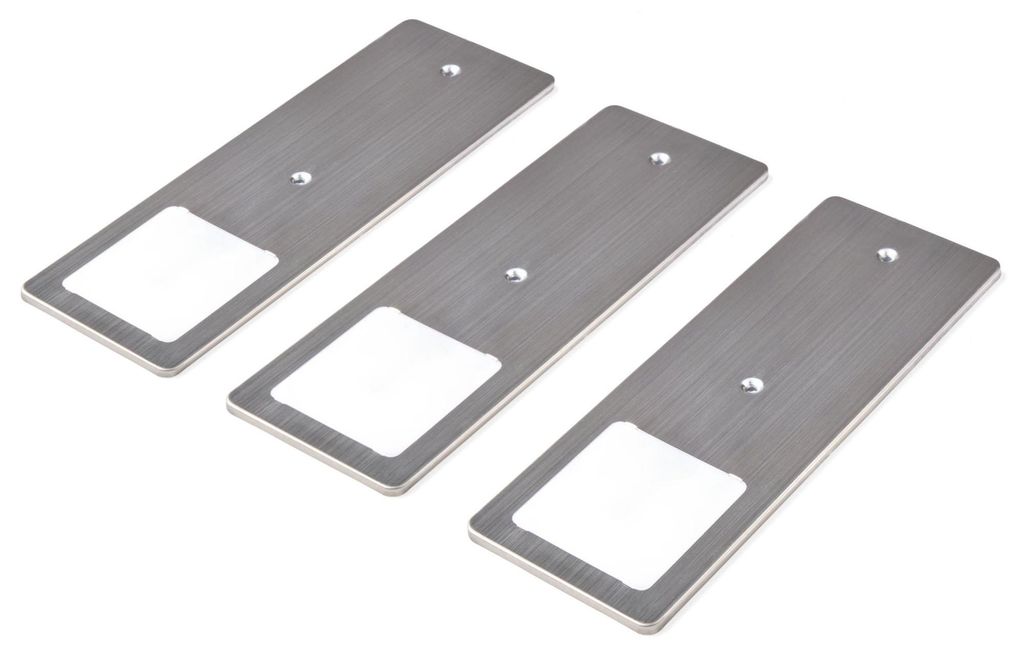 kalb | Lampes LED à encastrer en acier inoxydable brossé 5 Image du produit 