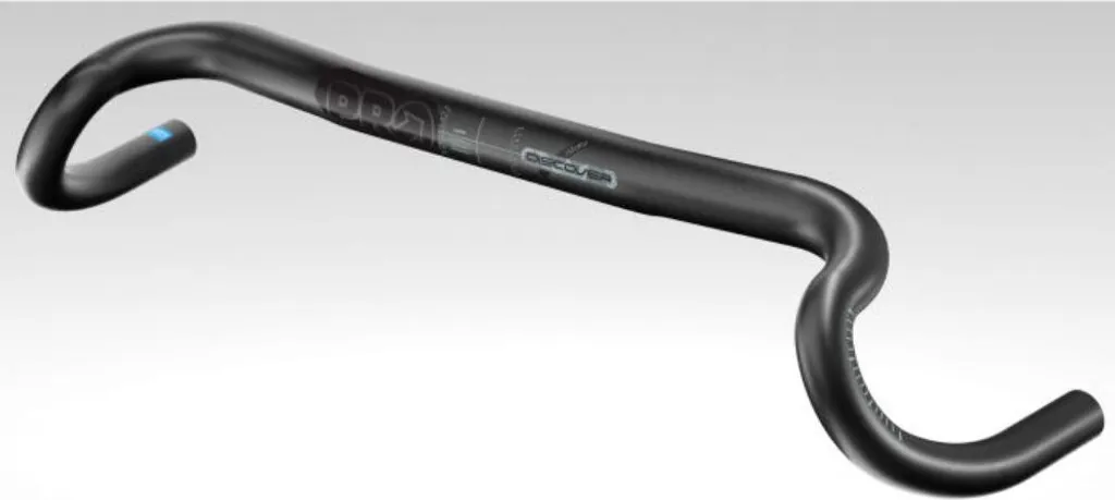 Cintre Gravel Pro Discover Alu 30 MY22 420 mm 5° Noir en Aluminium