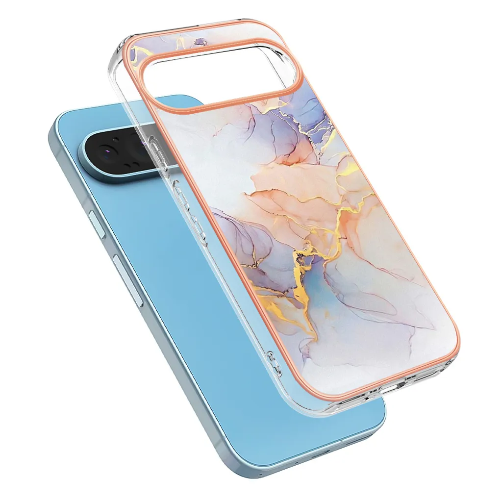 Custodia per Google Pixel 9 Pro XL, custodia in silicone TPU antiurto a fantasia Grigio - 3