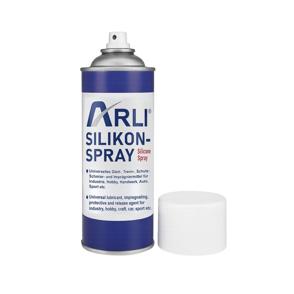 ARLI Silikon Spray 400ml Universelles Gleitmittel Trennmittel Schmiermittel Schutzmittel