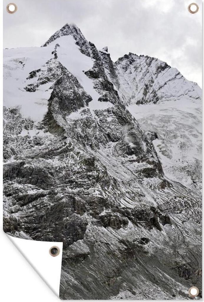 MuchoWow 80x120 cm Outdoor-Poster Gartendeko Sichtschutz Garten Poster für den Garten Der Europanationalpark Hohe Tauern in Österreich
