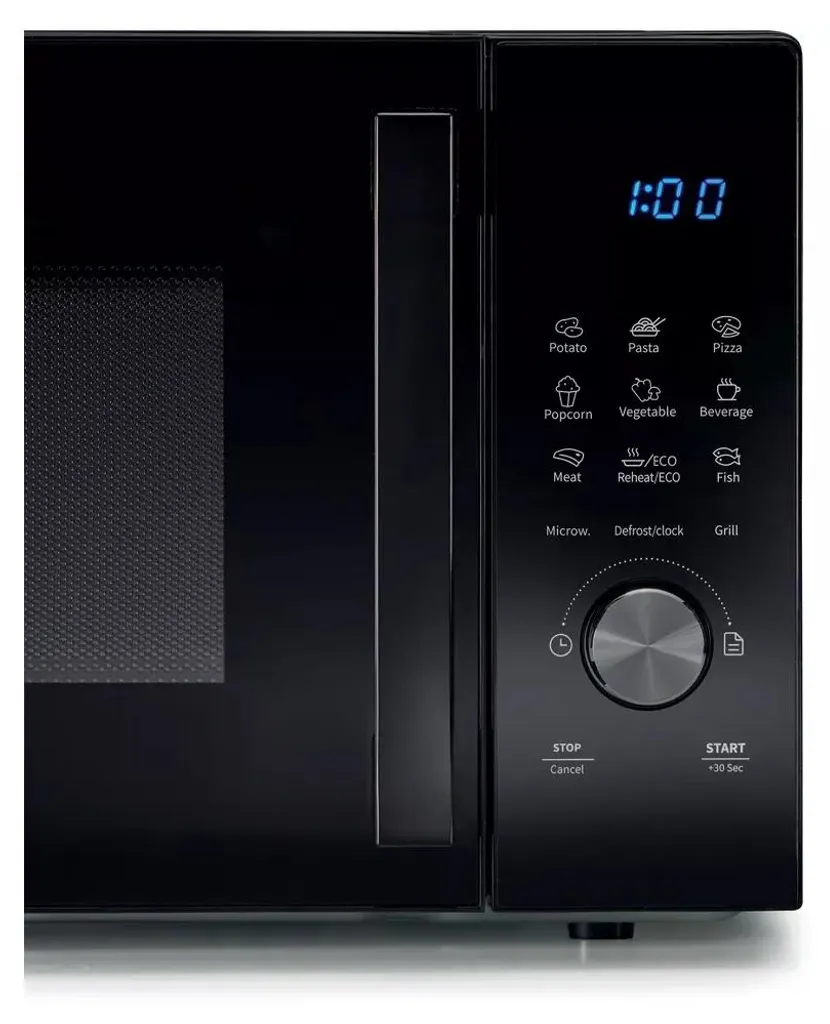 Hisense Micro-ondes Solo 23L 800W Noir - Commandes Sensitives Tactiles