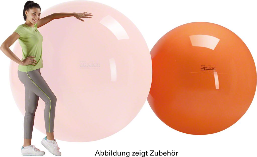 Gymnic Gymnastikball Mega 150 cm, orange Immagine del prodotto 