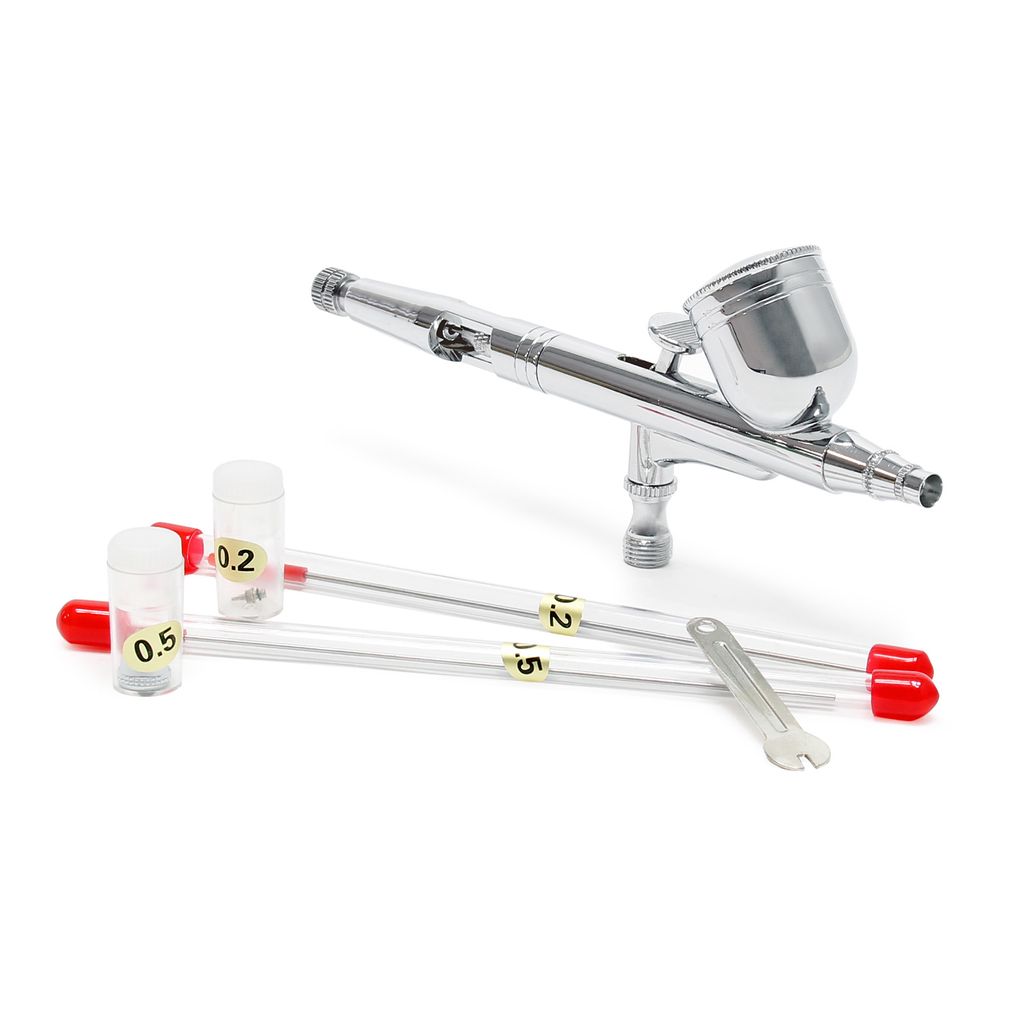 Set di pistole per aerografo Wiltec tipo 130T con funzione Immagine del prodotto 