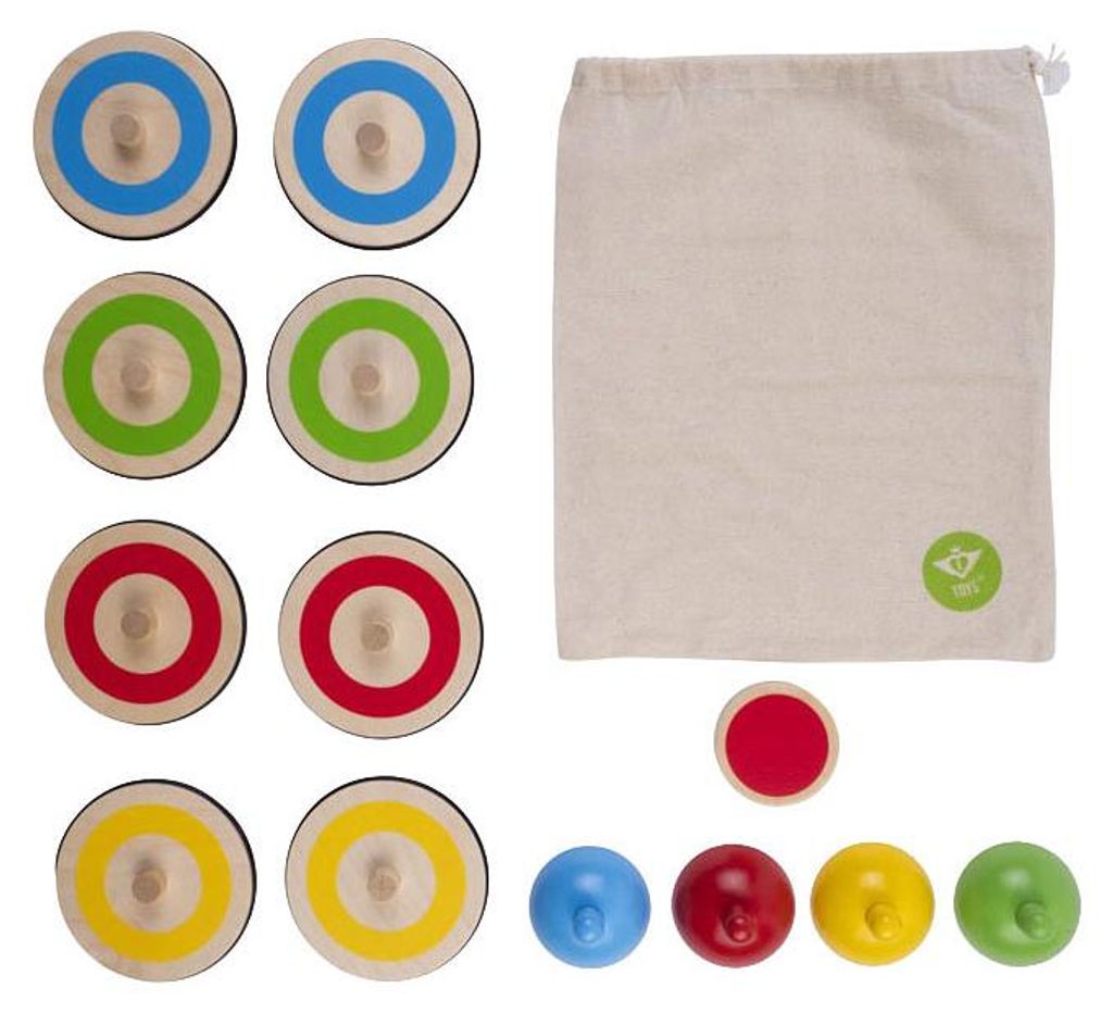Jeu de curling d'intérieur en bois - 2 à 4 joueurs Image du produit 