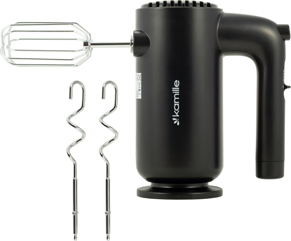 Mikser Ręczny Robot Kuchenny 4 Końcówki Kamille
