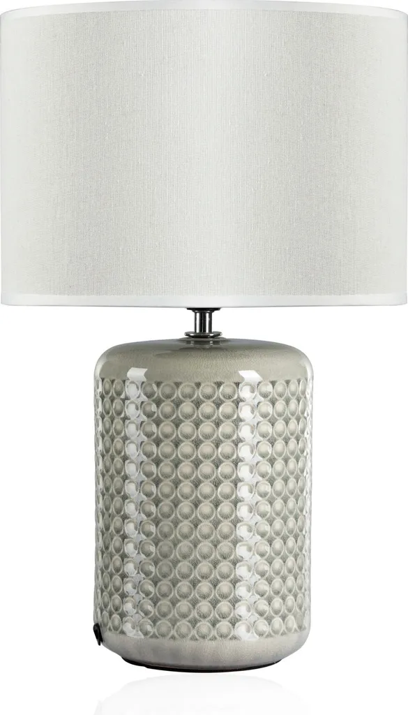 Pauleen Go for Glow Lampe de Table E27 Max 20W Design Moderne Beige Gris