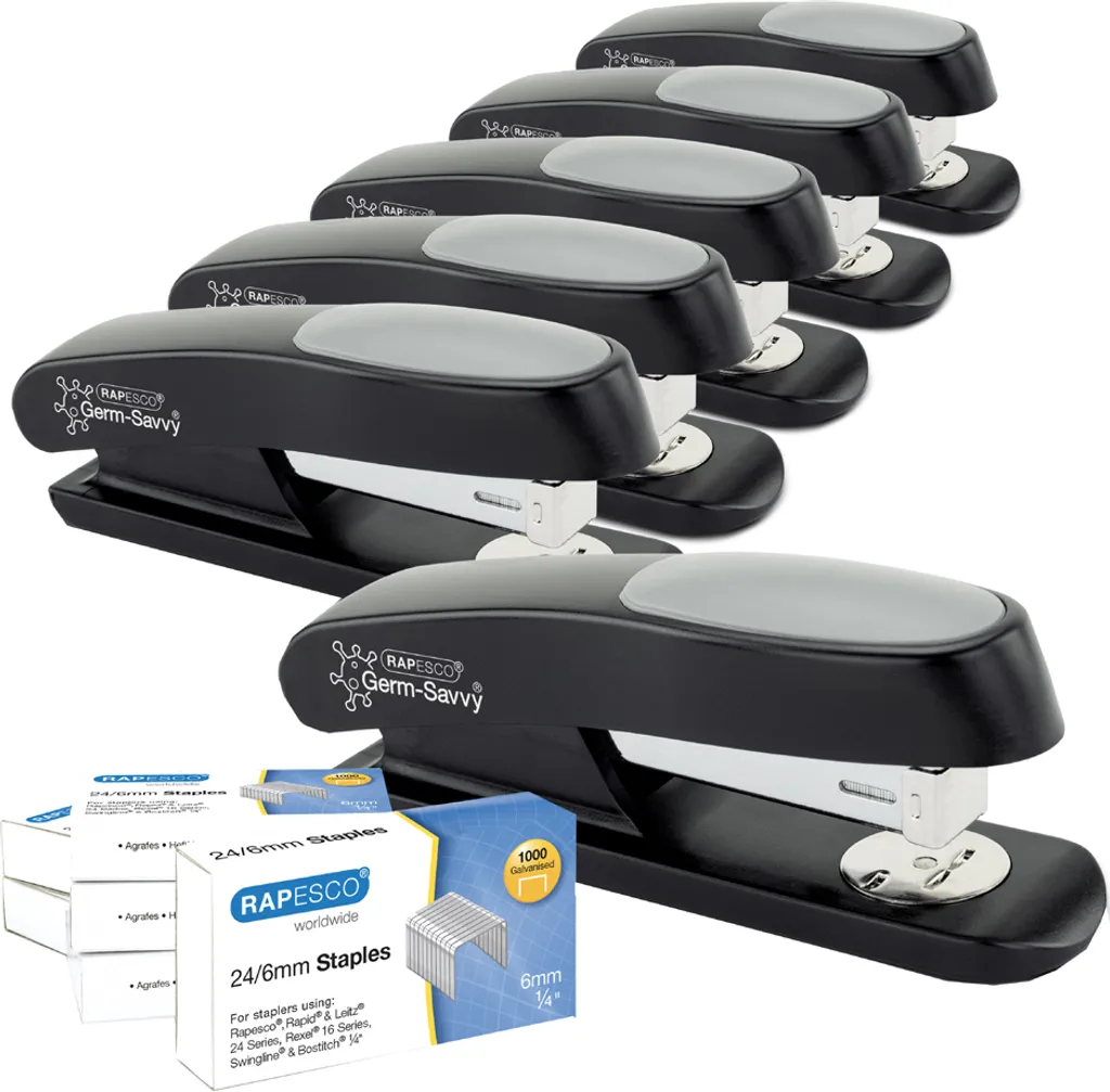 RAPESCO Business Pack Agrafeuse Sting Ray avec 5000 agrafes 26/6mm