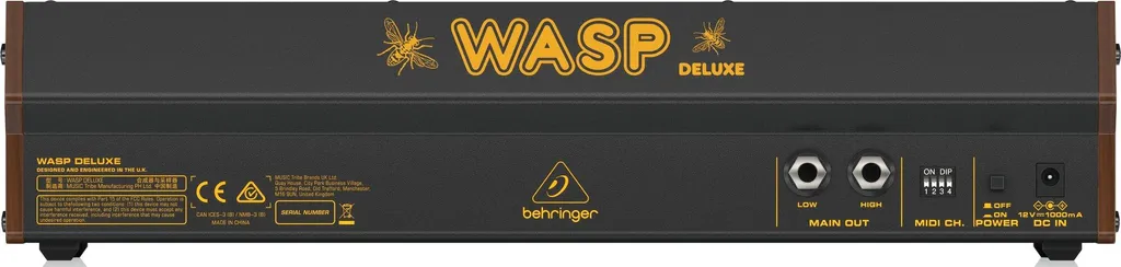 Syntezator Analogique Behringer WASP DELUXE pour Studio Musical - 8