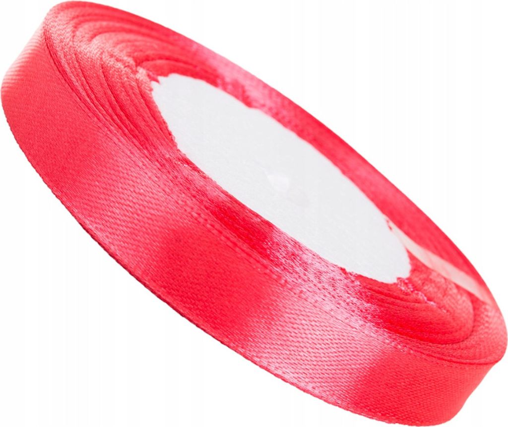 Korallen-Satinband 12mm - 32mb