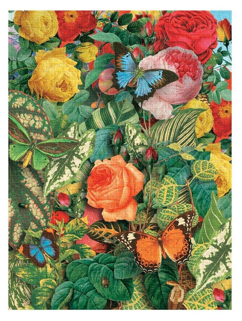 Butterfly Garden 1000 Piece Jigsaw Puzzle by Paperblanks (Nature Montages)