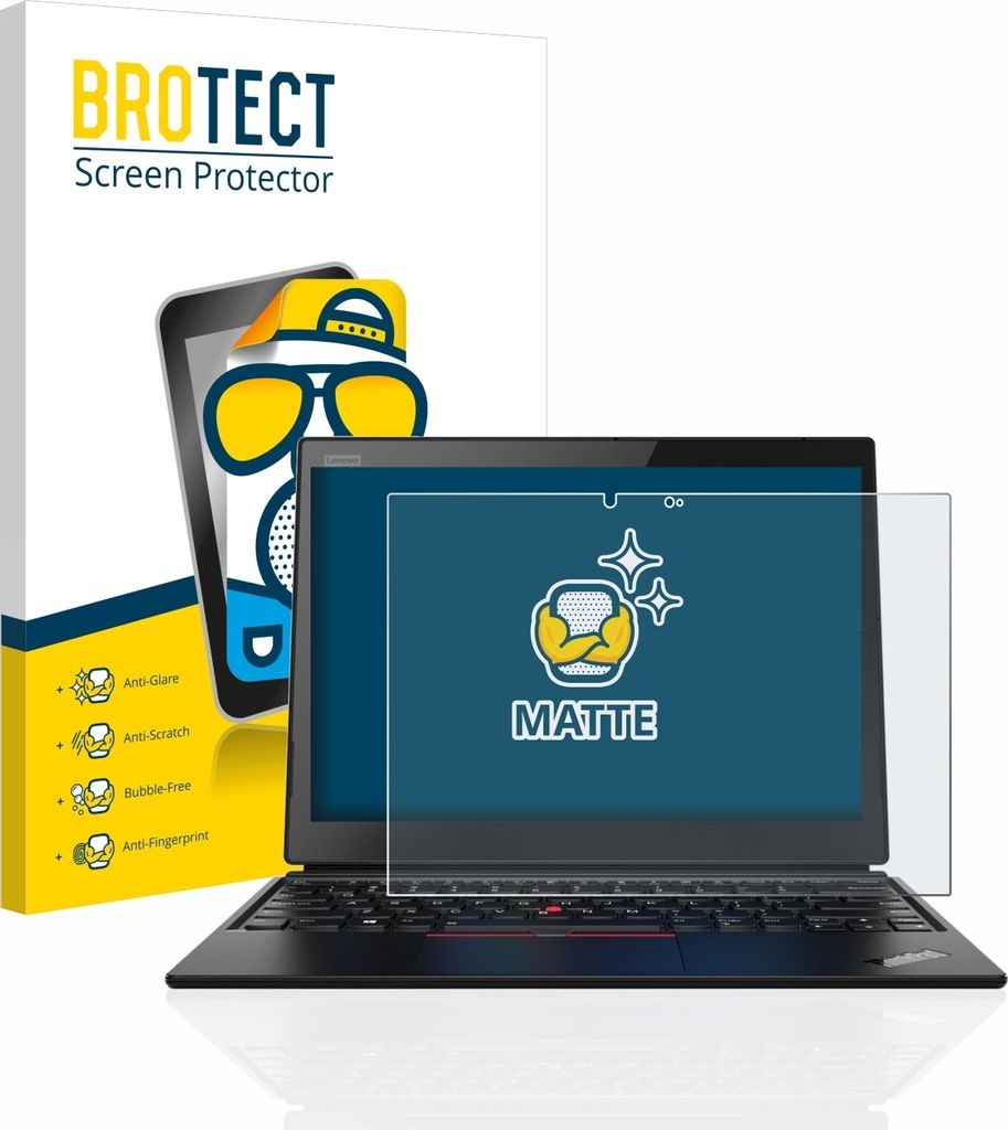 BROTECT Schutzfolie für Lenovo ThinkPad X1 Yoga (1. Gen.) Displayschutz Displayschutzfolie Folie Matt Entspiegelungsfolie