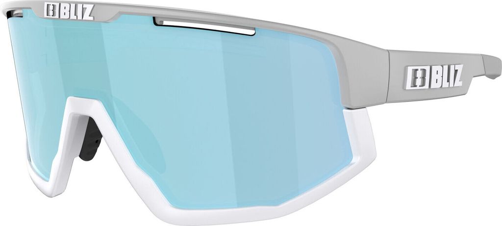 BLIZ Fusion MATT LIGHT GREY/SMOKE W ICE BLUE MU MATT LIGHT GREY/SMOKE W ICE BLUE MU -