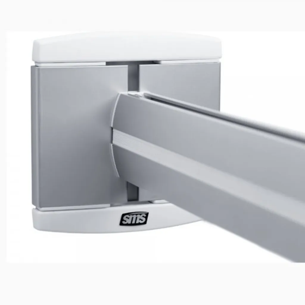 Bras de Projection SMS Aluminium Blanc 12kg - Support Mural Inclinable