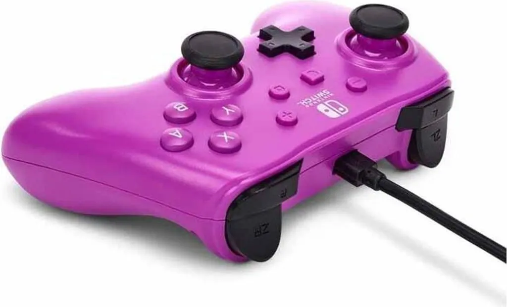 Manette Gamepad Analogique Violette USB pour Console Nintendo Switch - 14