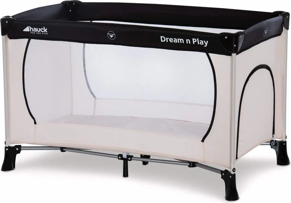 Lit de voyage pliable 60 x 120 cm Dream'n Play Plus compact et léger