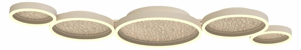 GEETI Deckenleuchte Bormes 80W 8000lm 3000K beige