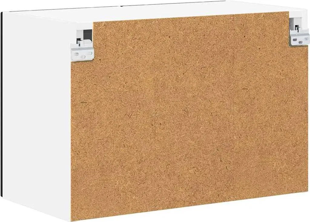 Set 2 Mobili Cucina Pensili Neri vidaXL 60cm - Design Minimalista