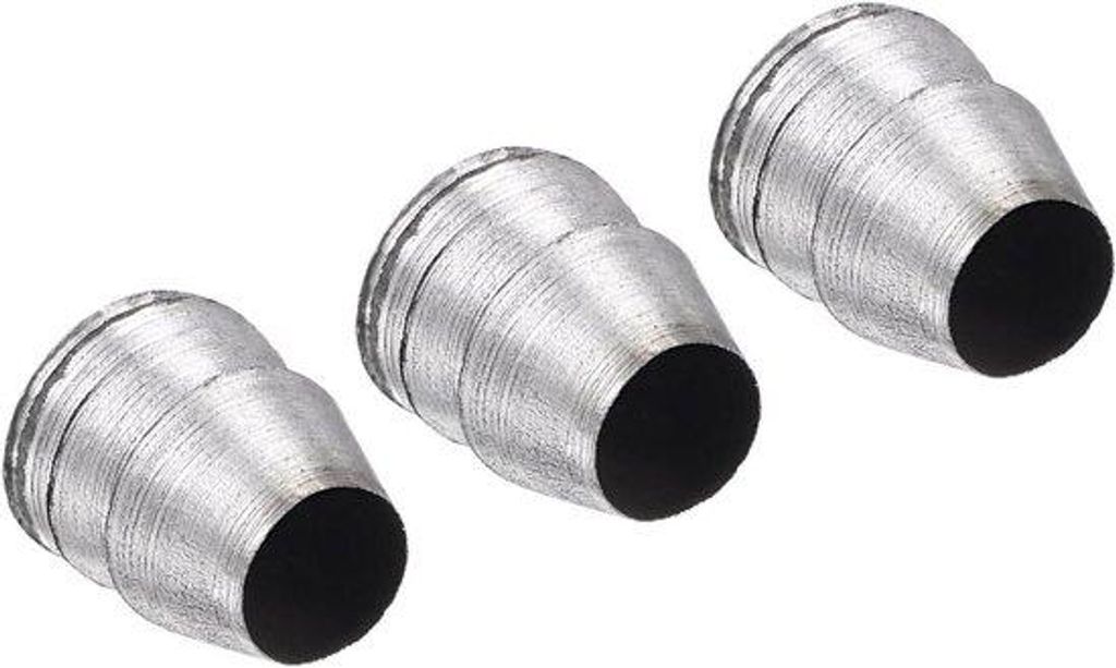 Runde Stahlgriffe 10mm dick, Set von 3, für Äxte und Hämmer