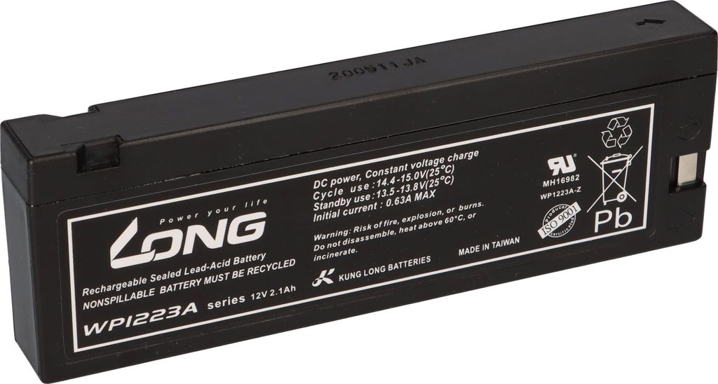 Long WP1223A Video Akku 12V 2100mAh Produktbild 