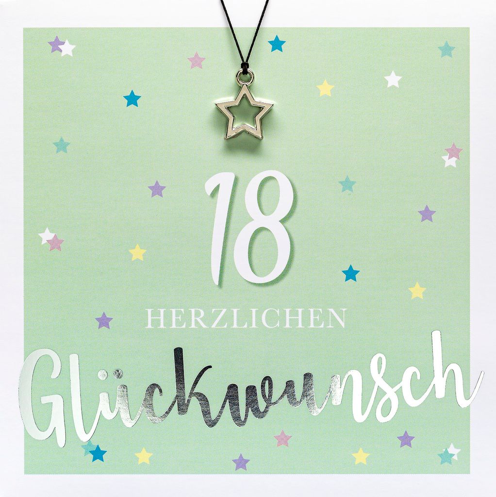 Little Things Card Glückwunschkarte im Format 15 x 15 cm mit Briefums