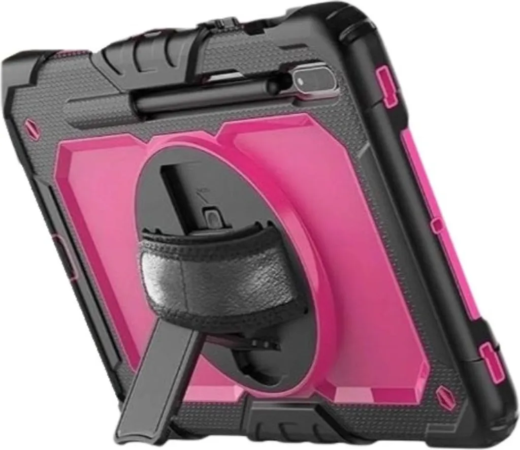 Custodia Rugged Samsung Tab S8 Rosa: Blindatura e Stand 360 Gradi - 2