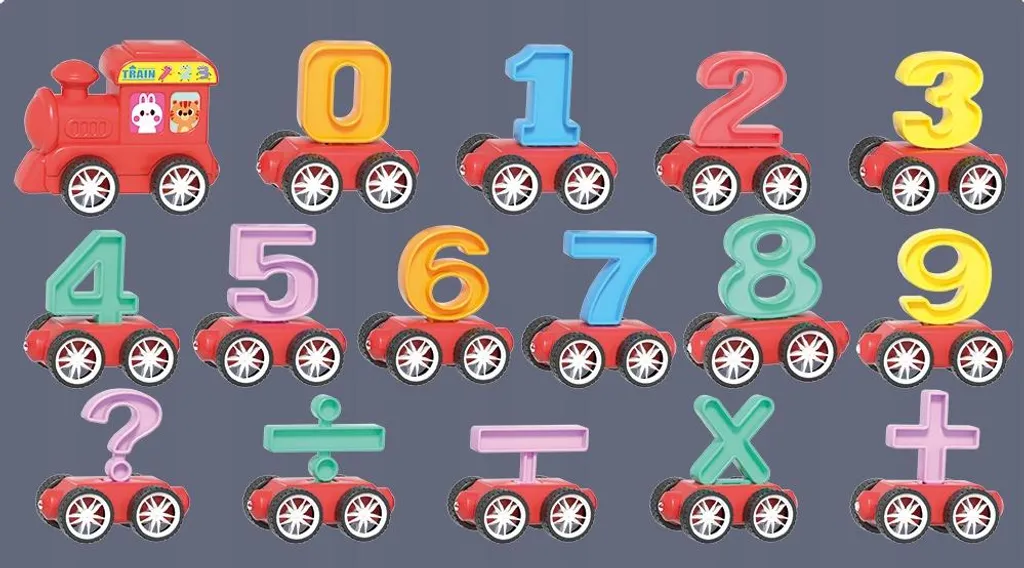 Activités Mathématiques Enfant : Train Magnétique pour Apprendre à Compter - 4