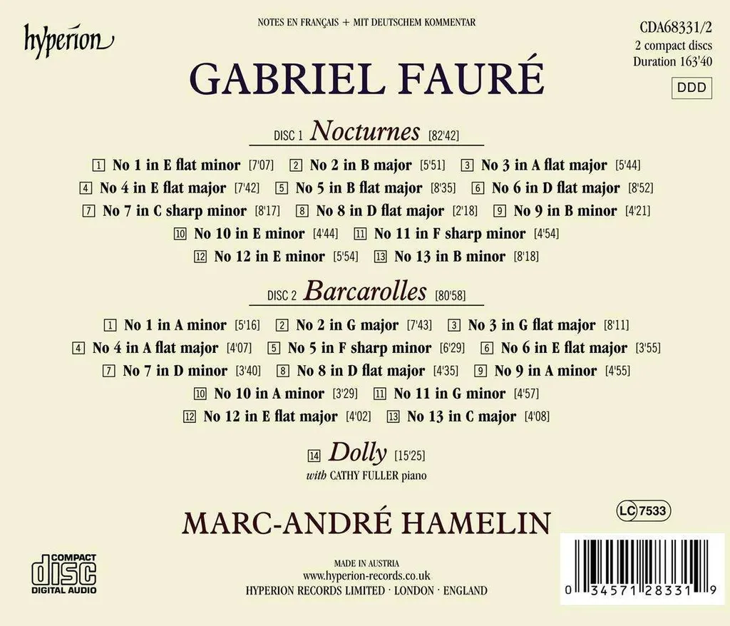 Recueil de Partitions Nocturnes et Barcarolles pour Piano Classique