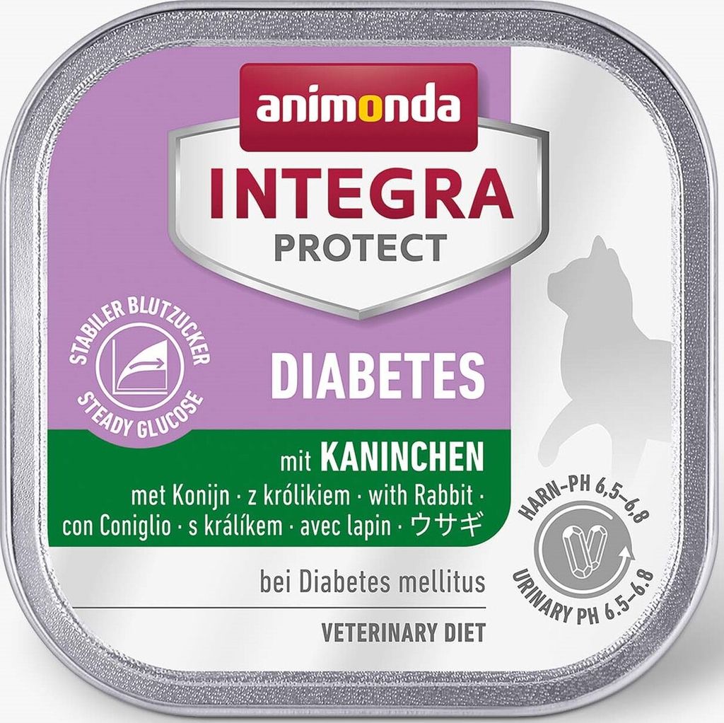 Animonda INTEGRA PROTECT Adult Diabetes avec lapin 100gx16 Image du produit 
