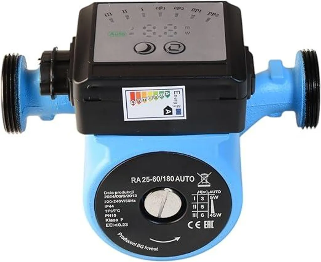 Pompe de circulation pour plancher chauffant et radiateur eau
