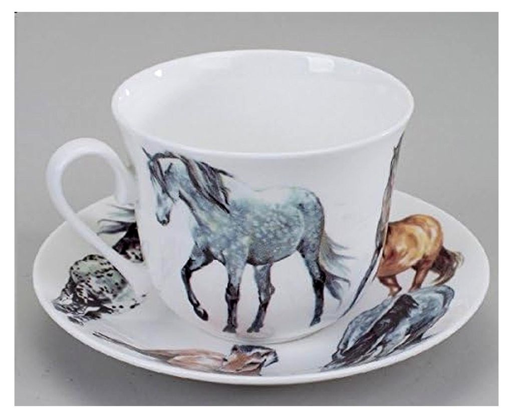 Jumbotasse & Untertasse My Horses - 0,4l