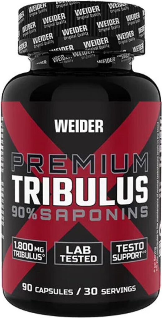 Weider Premium Tribulus 90 capsules / Tribulus Terrestris / Tribulus terrestris Extrakt standardisiert auf 90% Saponingehalt