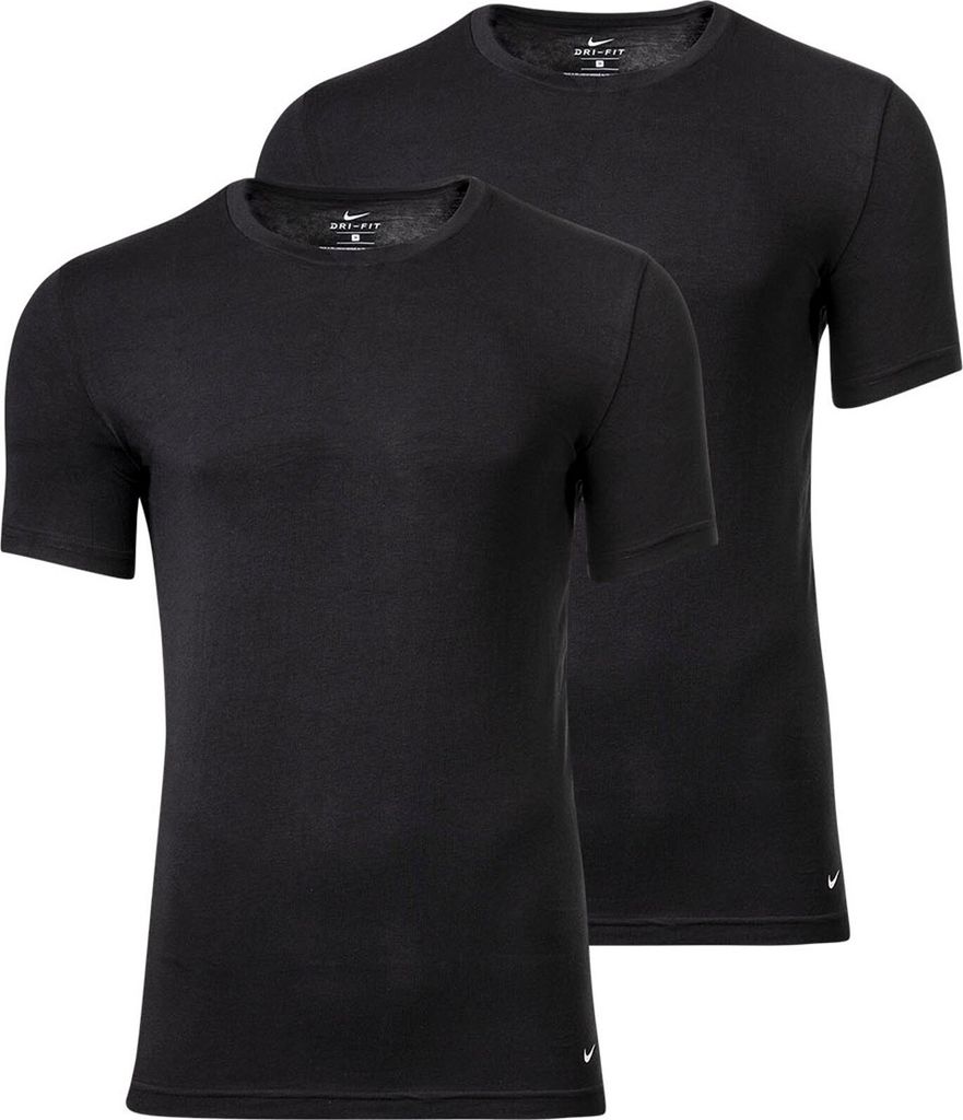 Nike Kurzarm-t-shirt 2 Einheiten Schwarz M Mann Schwarz M Produktbild 