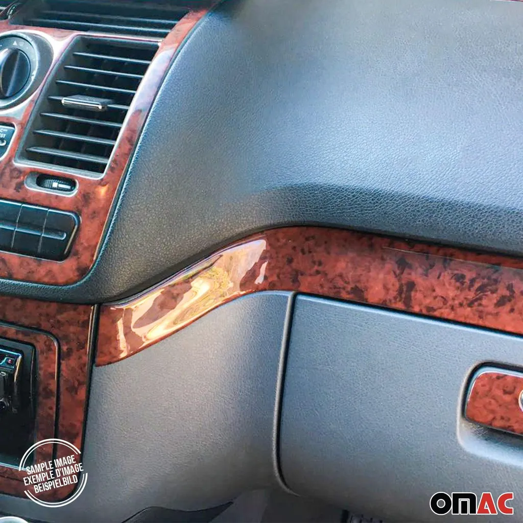 Interni in Radica Ford Focus 2004-08 | Kit 12 Pezzi Adesivo Professionale - 4