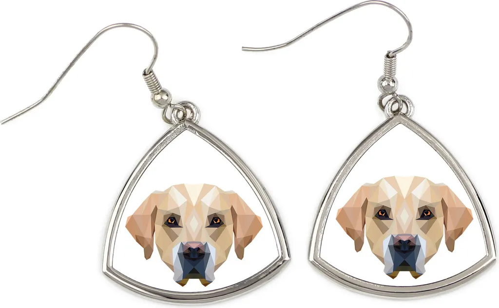 LONYOO Orecchini A Forma Di Labrador – Pendenti In Acciaio Inossidabile Per Donne E Amanti Dei Cani