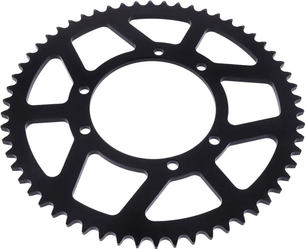 Couronne de Transmission 58 Dents Esjot en Alu Noir pour Pas de 420