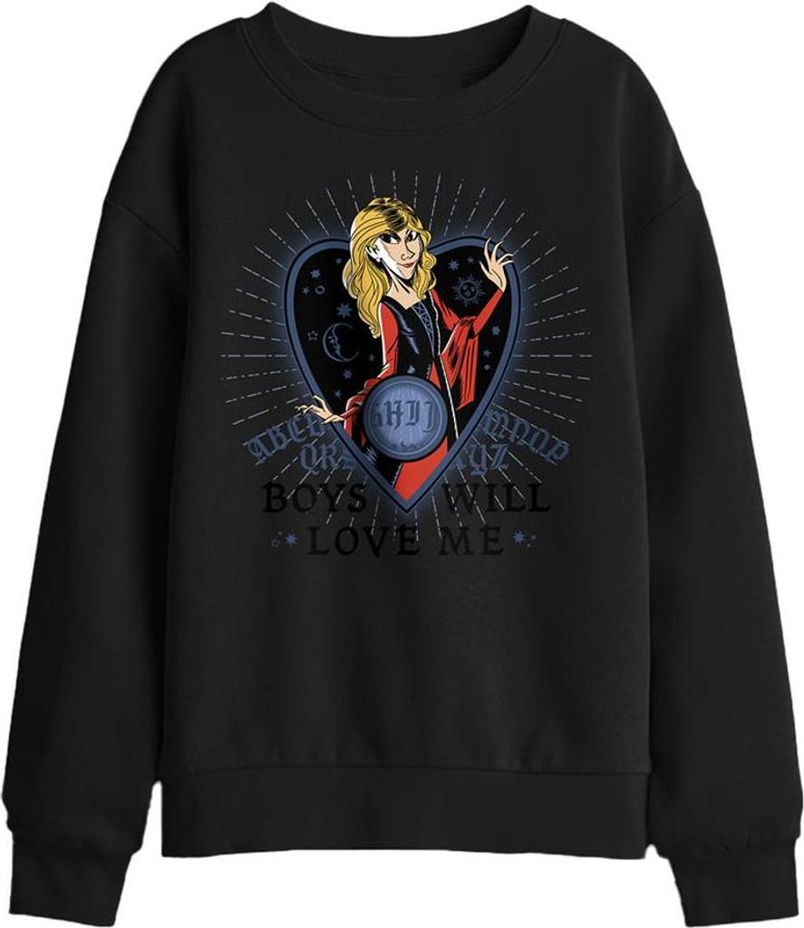 Hocus Pocus - "Boys Will Love Me" Sweatshirt für Kinder TV29379 (116) (Schwarz)