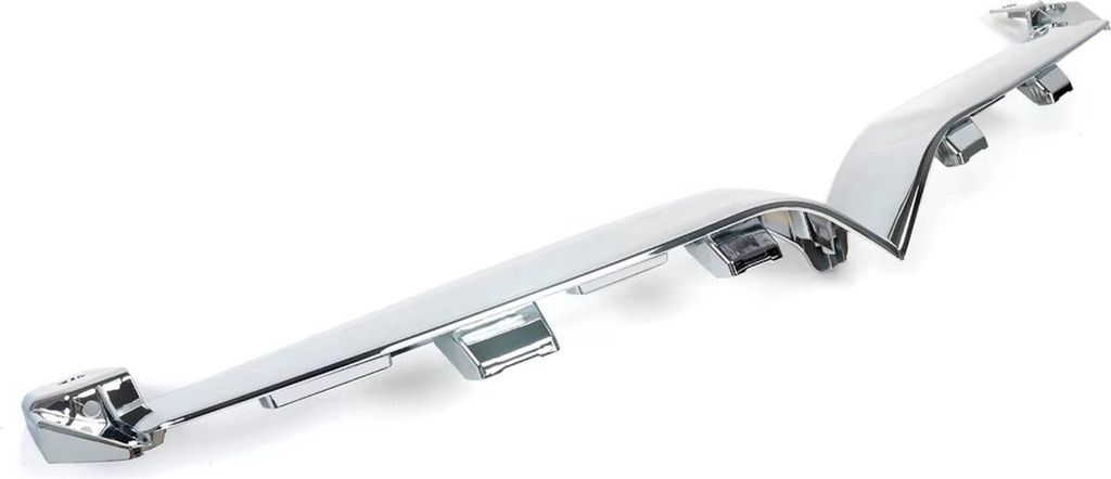 Happiq Frontgrill-Zierleiste Stoßstange Chrom passend für Tesla Model S 2016-2021