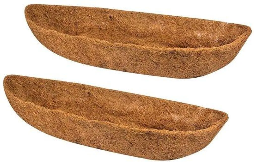 Jardinière murale en coco de 60 cm pour porte-casserole et balconière
