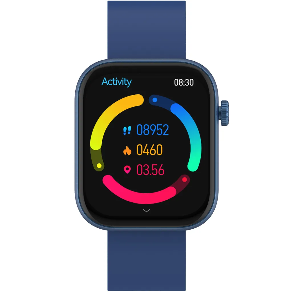 Montre connectée AMOLED Denver SWC-185BU avec appels Bluetooth - 2
