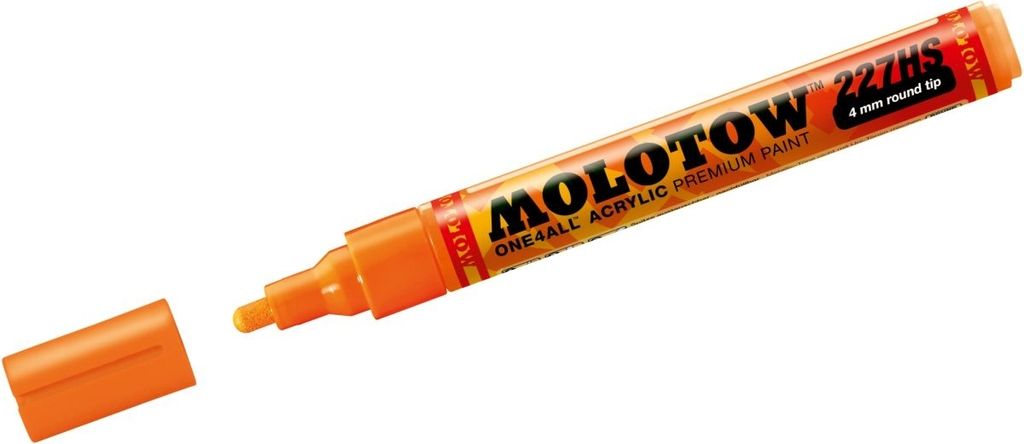 Molotow Acrylmarker ONE4ALL ACRYLIC 227HS 4 mm, Nr. 218, neonorange