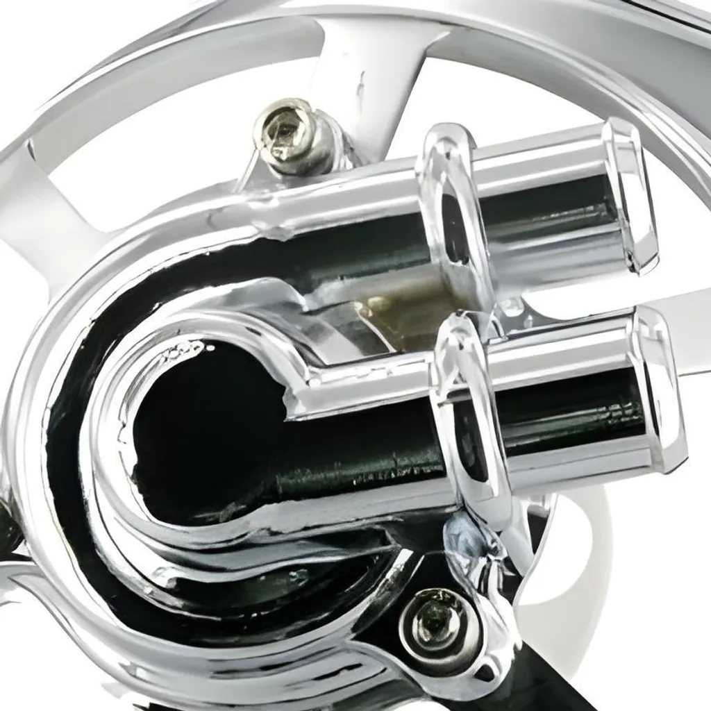 Couvercle pompe à eau pour refroidissement Minarelli LC STR8 Chrome Cut - 2