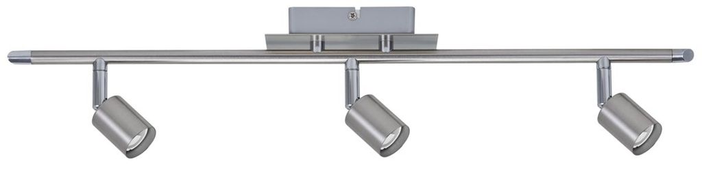 Paulmann Spotlight Georgia max 3x10W GU10 Nickel gebürstet Produktbild 