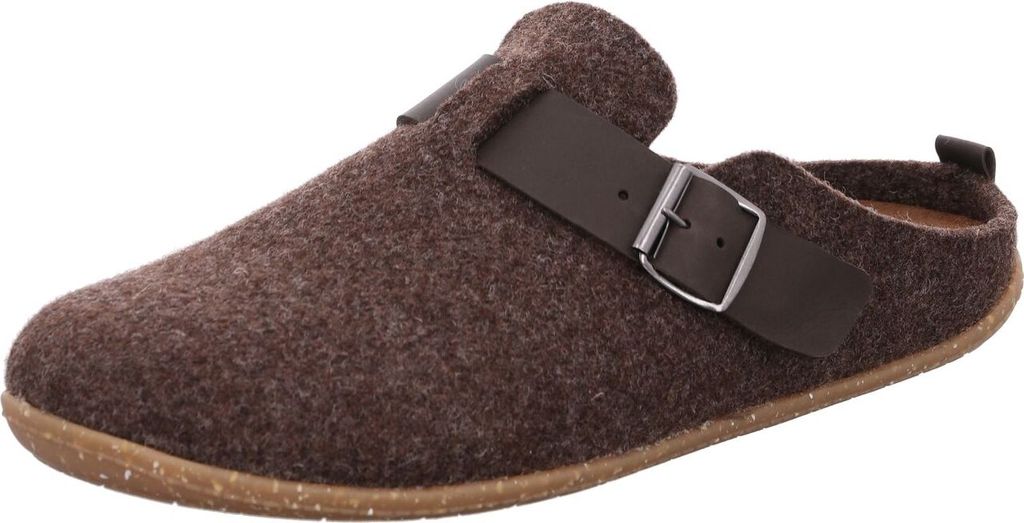 Rohde Tivoli-H Herren Clogs Pantoletten Pantoffel Hausschuhe nachhaltig recycelt, Farbe:Braun (Mocca), Größe:EUR 40