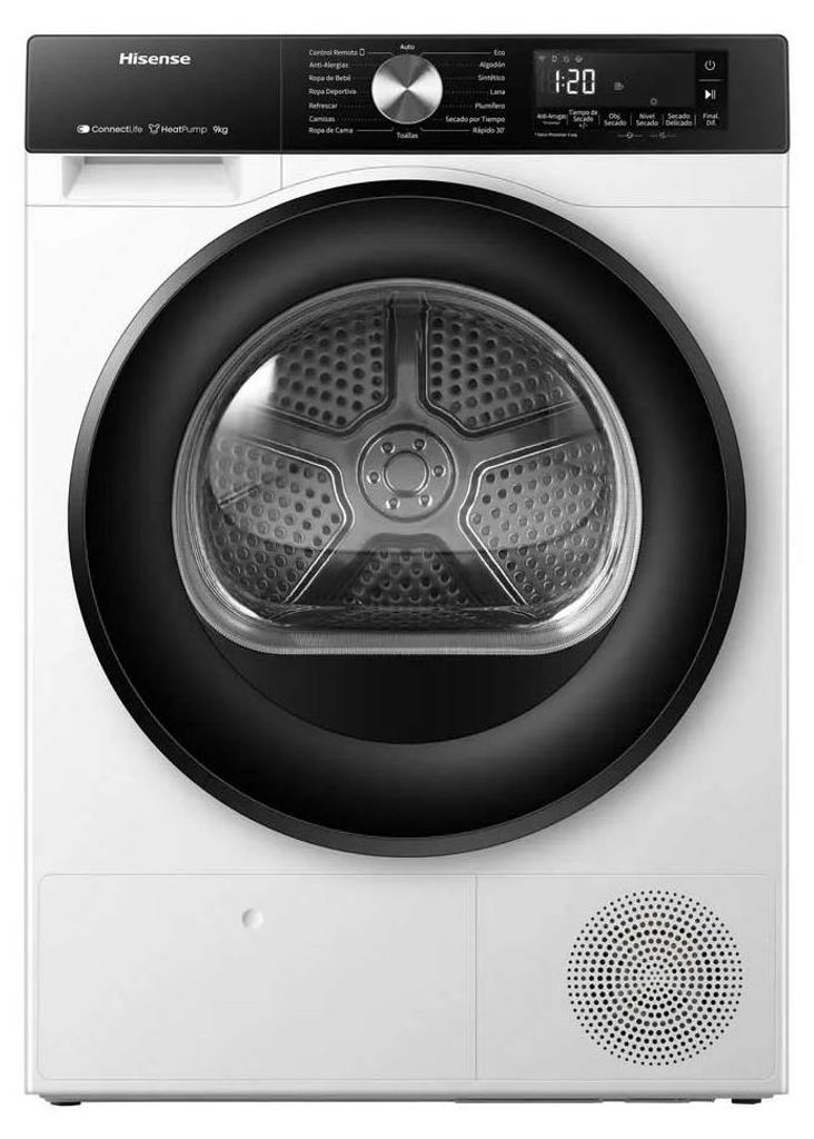 Hisense DH3S902BWCC, Voľne stojaci, Predné plnenie, Tepelné Obrázok produktu 