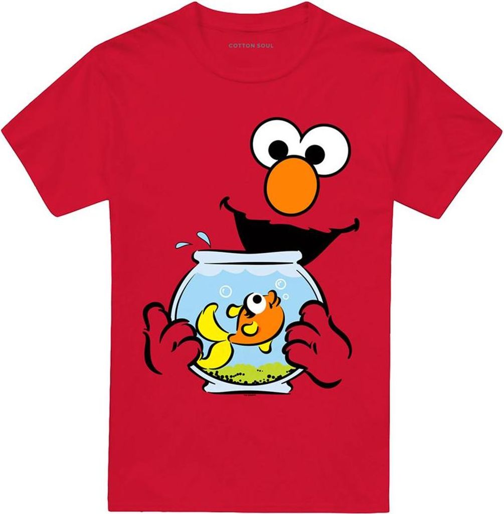 Sesame Street - T-Shirt für Herren/Damen Uni TV20705 (3XL) (Rot)