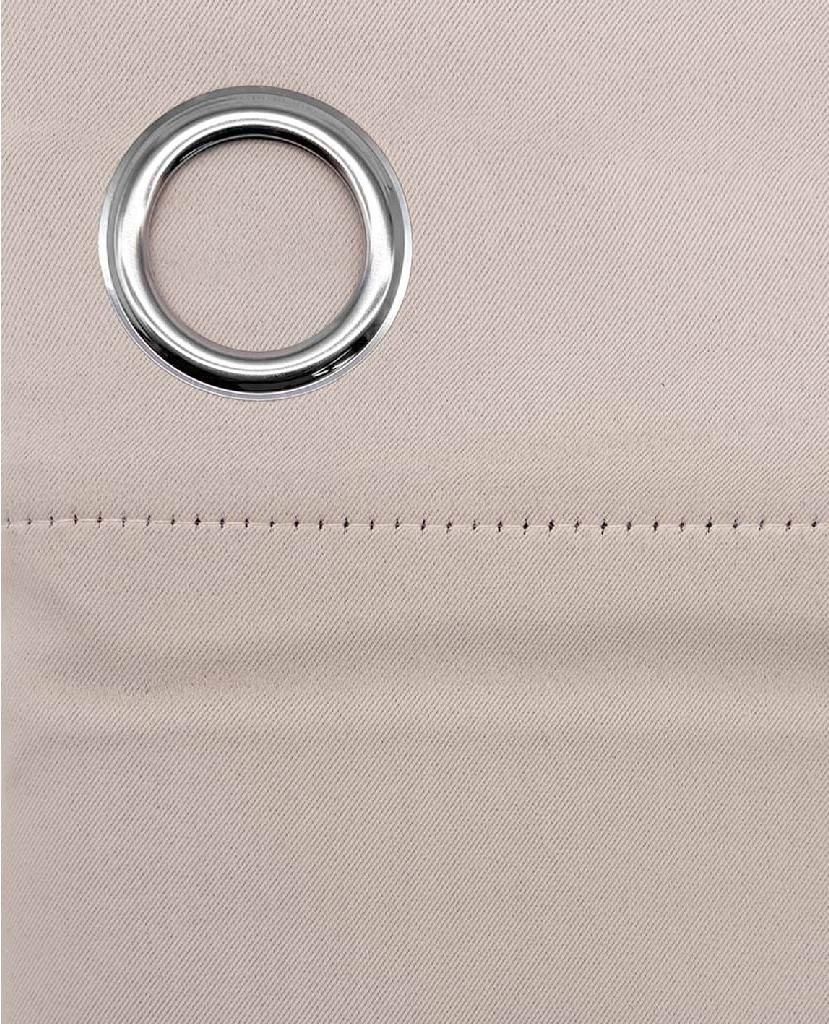 Home Elements Dimout-Vorhänge Taupe, 2er-Set, je 140 × 245 Produktbild 