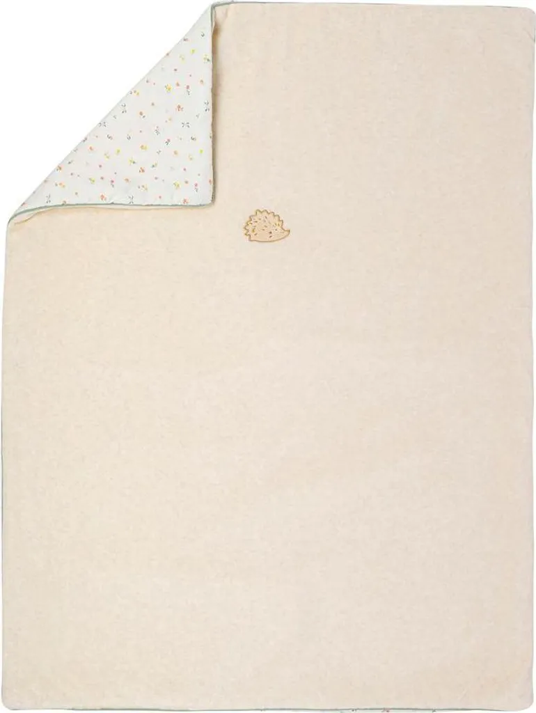 Couverture Nattou Double Face Beige 75x100 Mila Zoé Lana Douceur