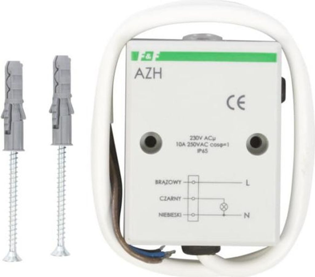 Détecteur crépusculaire AZH - IP65 - 230V - Automatique et Image du produit 