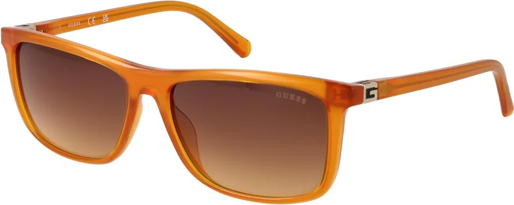 Guess GU00169 44F Lunettes de soleil homme shiny dark orange 58/16
